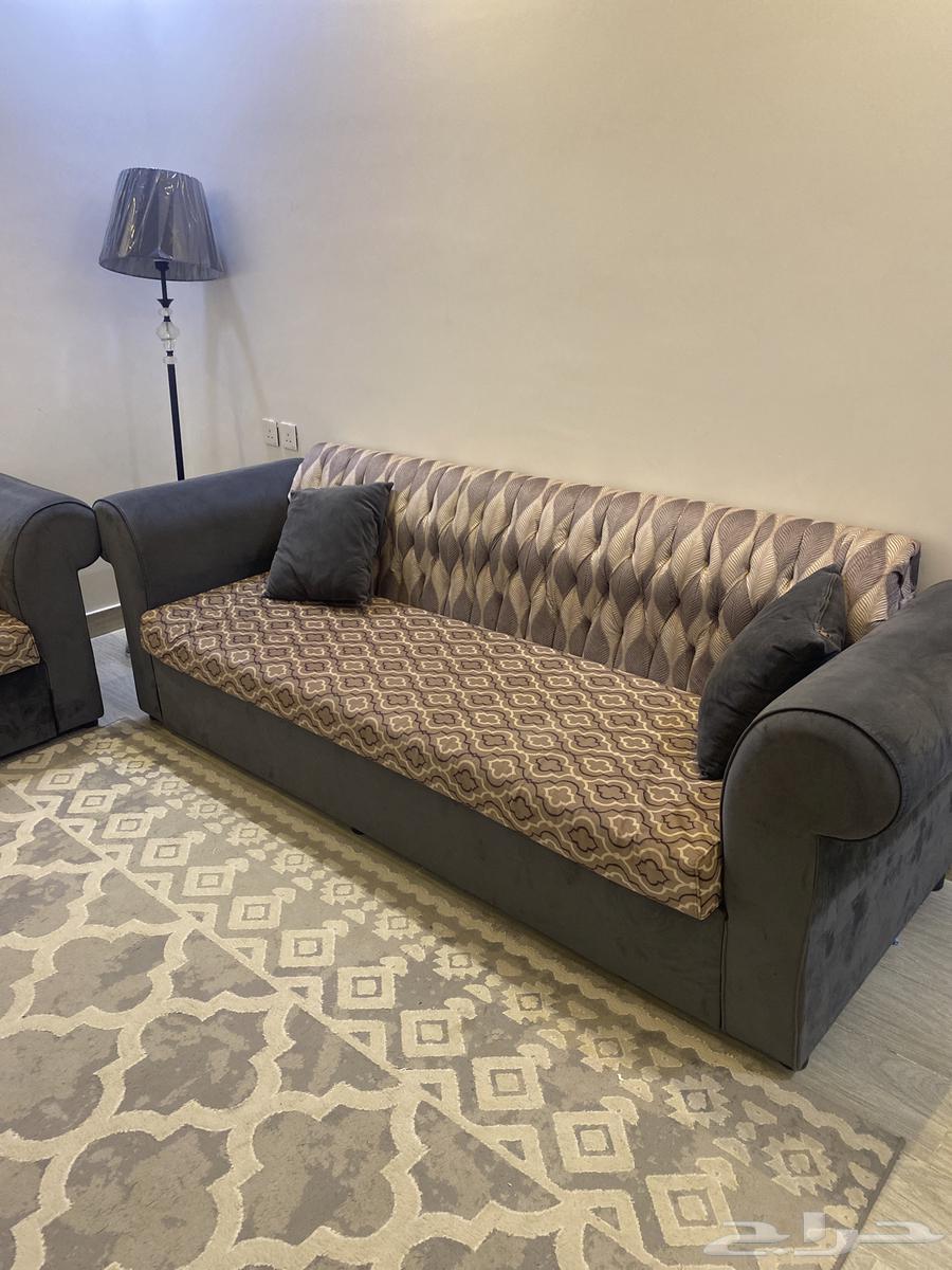 كنب 4 قطع نظيف جدا للبيع64253438643459110