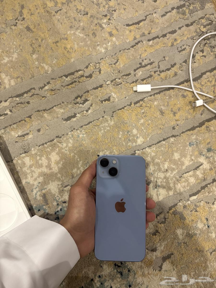 ايفون 14 العادي ازرق 128 قيقا بطاريه 86 اخو الجديد64241082001027110