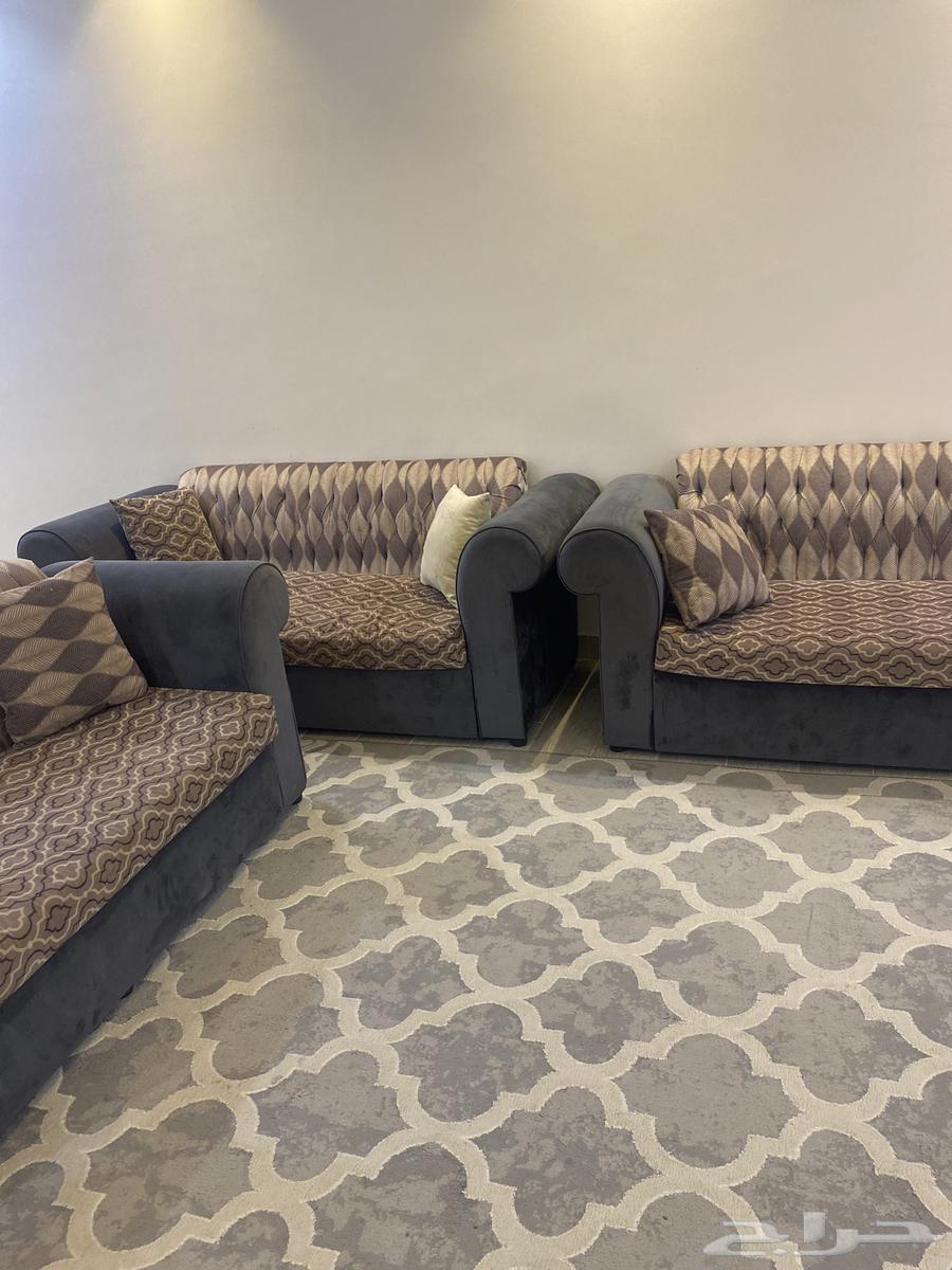 كنب 4 قطع نظيف جدا للبيع64253438643459112