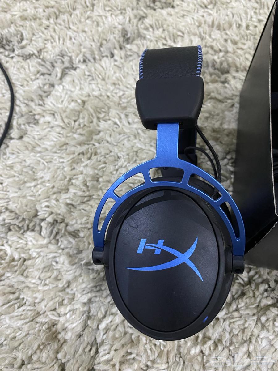 سماعة Hyper X cloud alphaS لون ازرق64245797749634113