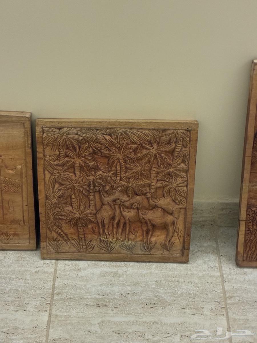 ألواح خشب صنوبر منحوته اثرية64245982467969113