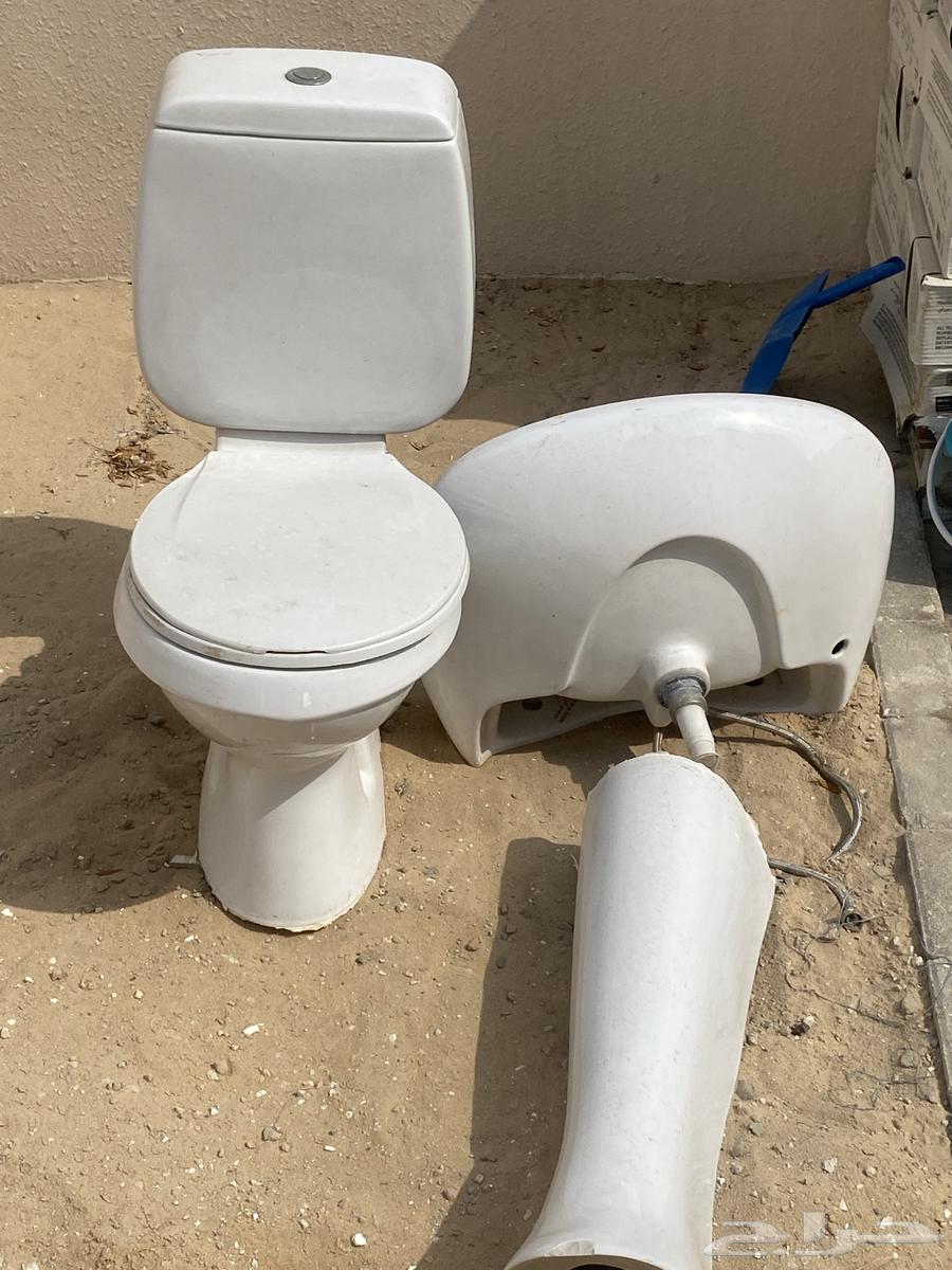 للبيع كرسي إفرنجي و مغسله64238381317506113