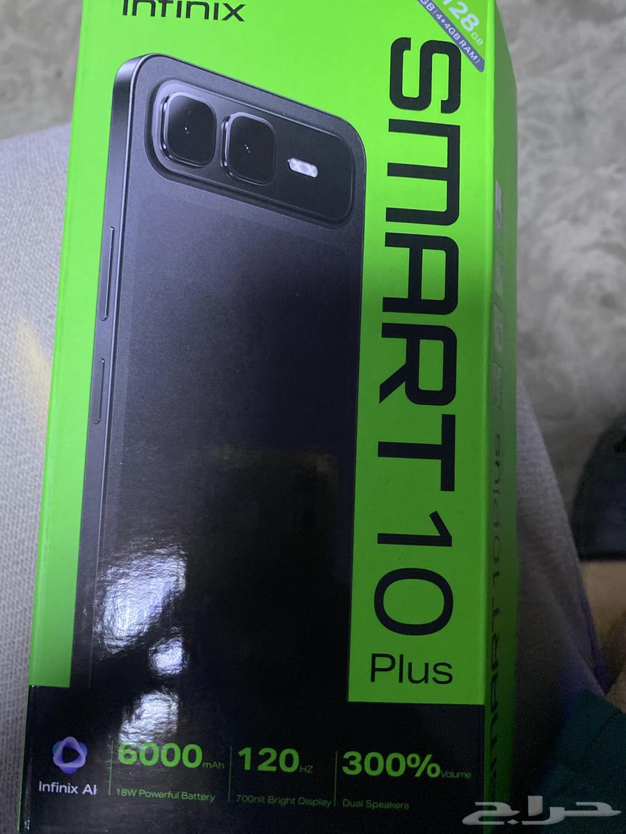 Infinix phone with 4GB RAM and 128GB storage, bought a week ago from Jarir64255675766787110