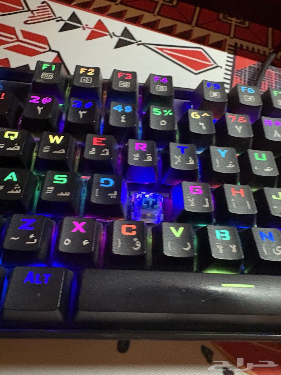 ماوس وكيبورد قيمنق64253000511107113