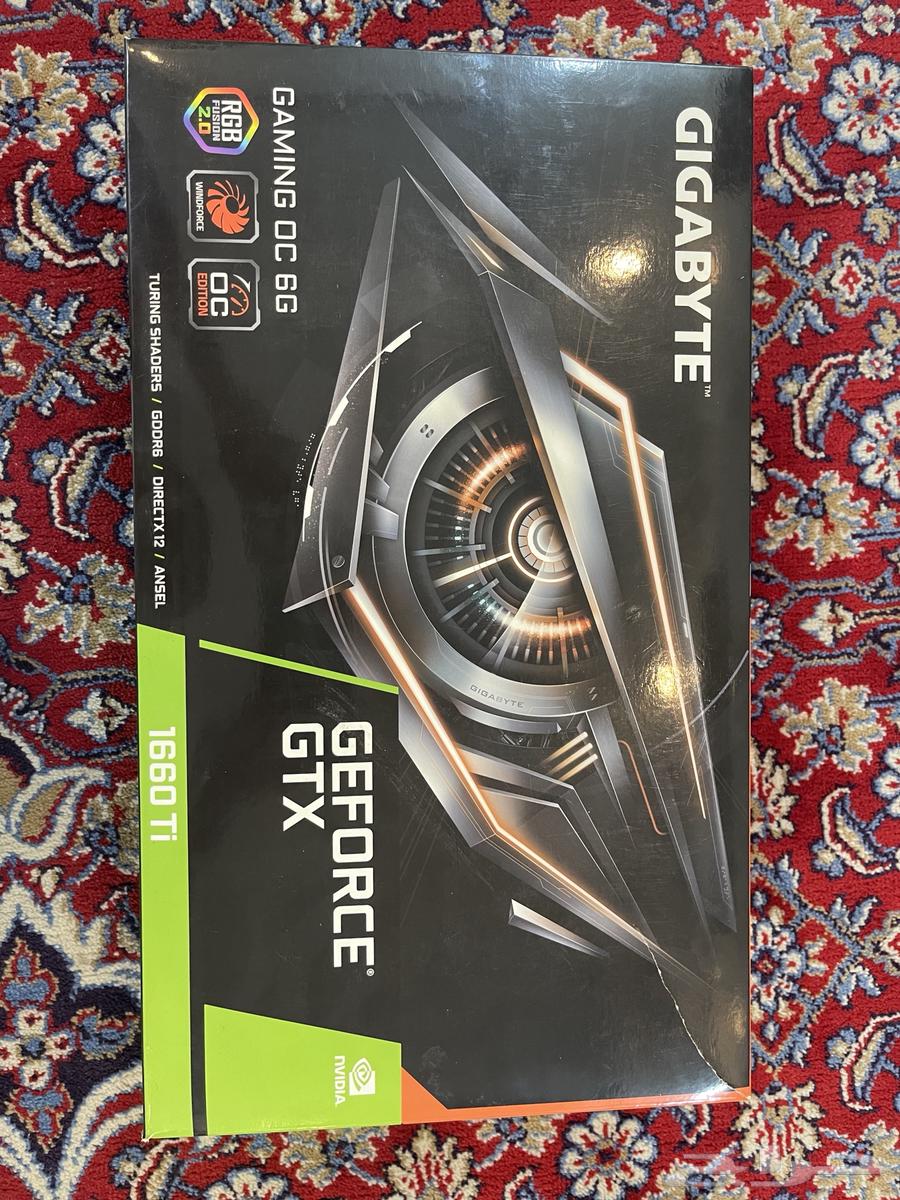للبيع GTX1660 Ti Gigabyte OC64253000400514110