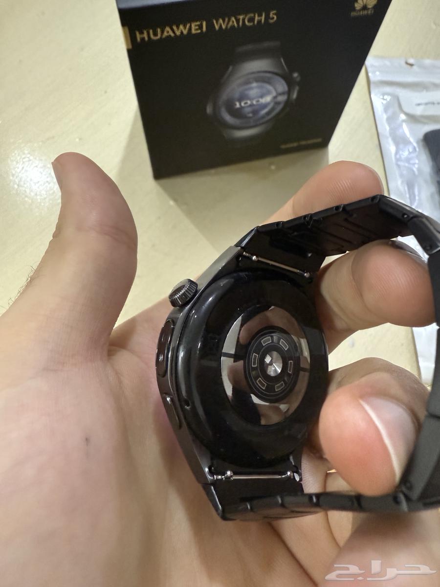 ساعة هواوي واتش 5 شبه جديدة للبيع64233334919554114