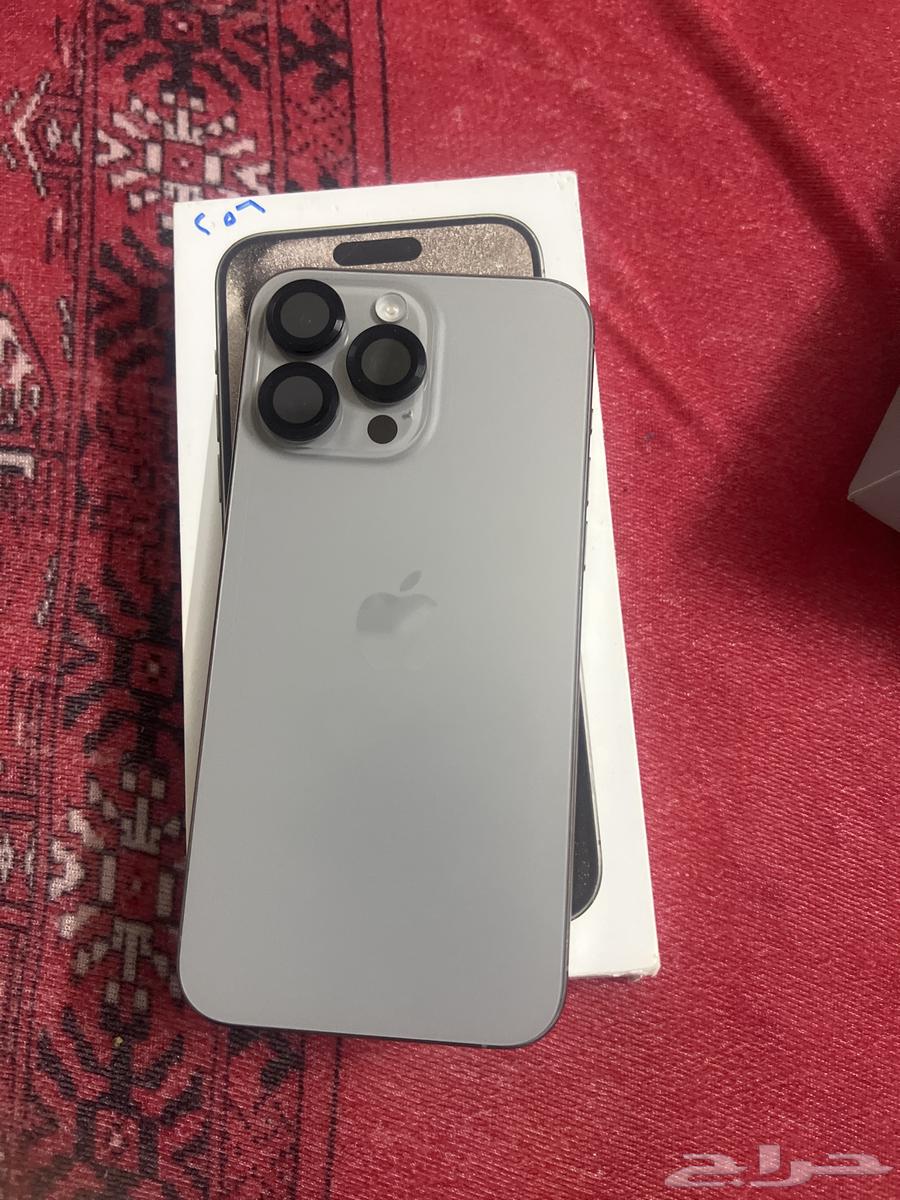 ايفون 15 برو ماكس 256 قيقى نضيف بطاريه 88 عد دورات 39764236685423490112