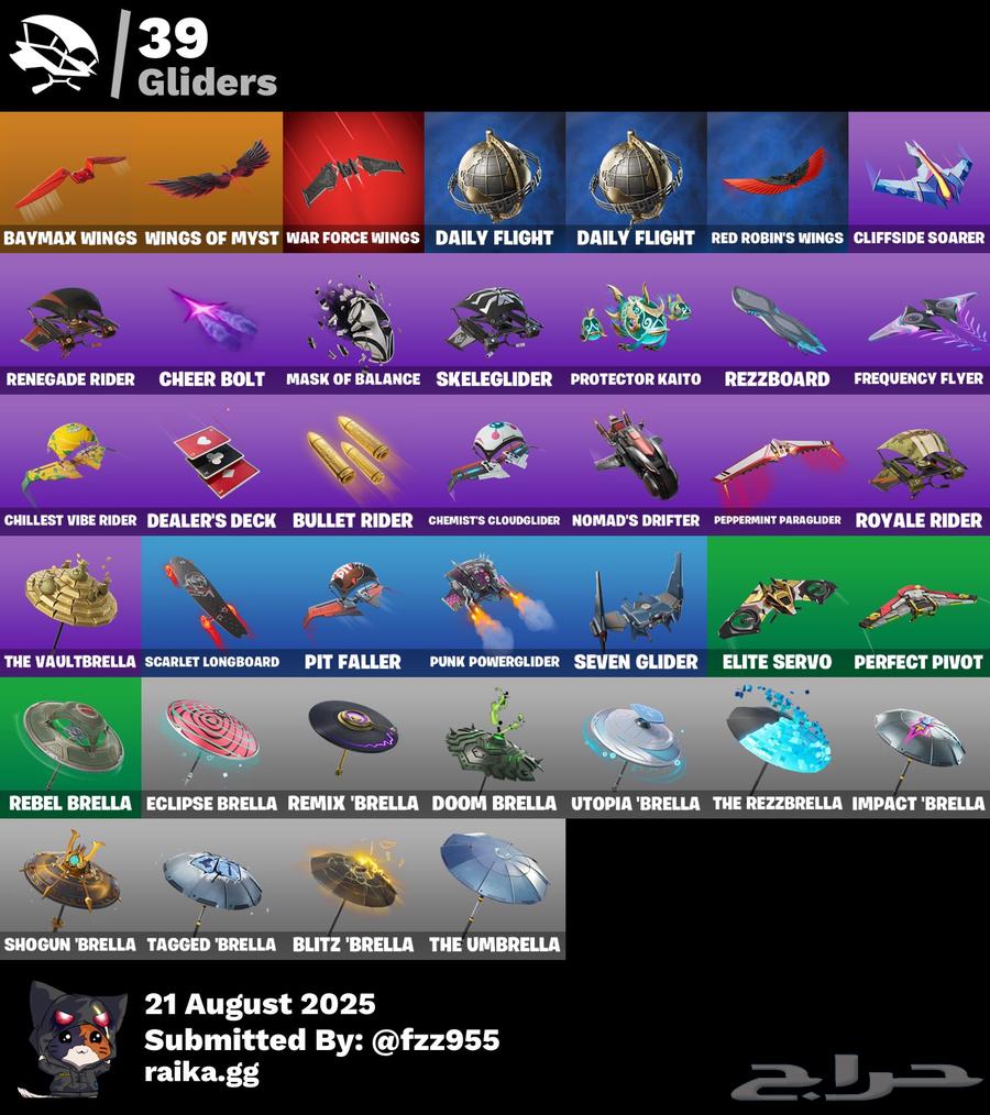 حساب فورت نايت للبيع64255252573570114