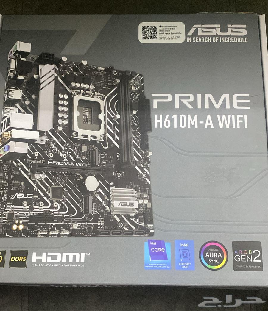 Presenting the ASUS PRIME H610M-A WIFI motherboard64244076415107110