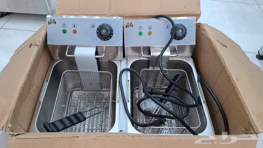 ماكينة قلي زيت حوضين64241769450626111