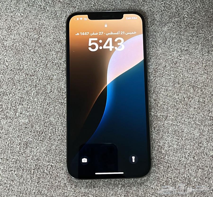 ايفون 12 برو ماكس 256 قيقا يوجد كسر بسيط من الخلف64248273184130110