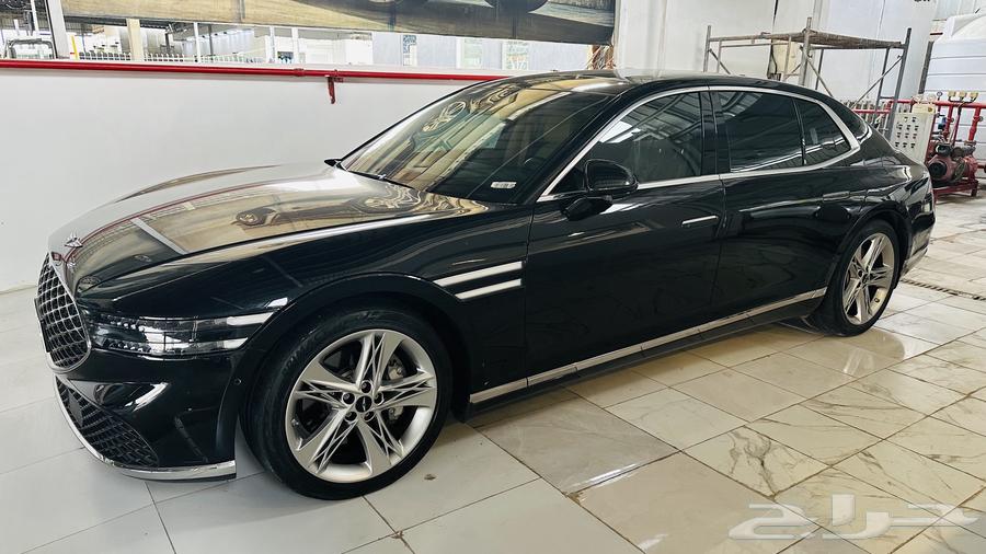 جنسس G90 وكالة ناغي مالك اول 2023 ( بحالة الوكالة)64418864601473110