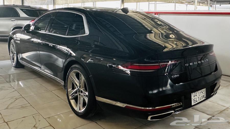 جنسس G90 وكالة ناغي مالك اول 2023 ( بحالة الوكالة)64418864601473111