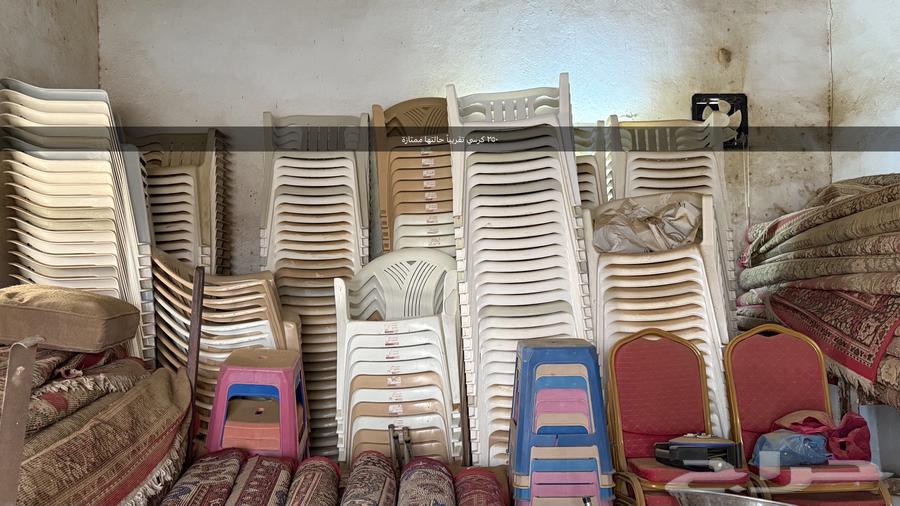 Chairs and mats for events64234974644227111