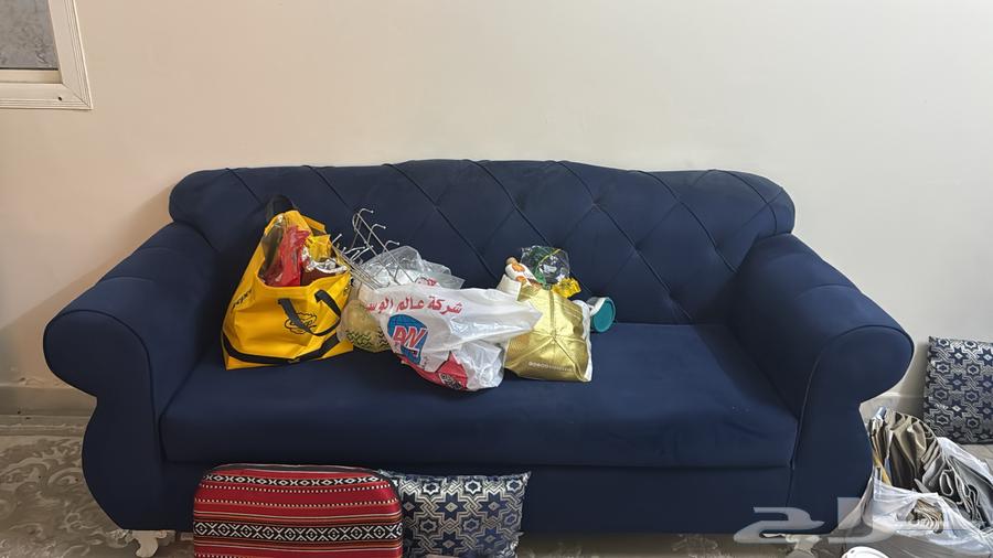 كنب 5 قطع مستعمل للبيع64244923130113111