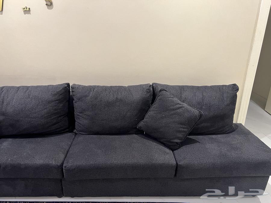 كنب حرف ال شبه جديد64241946283521113