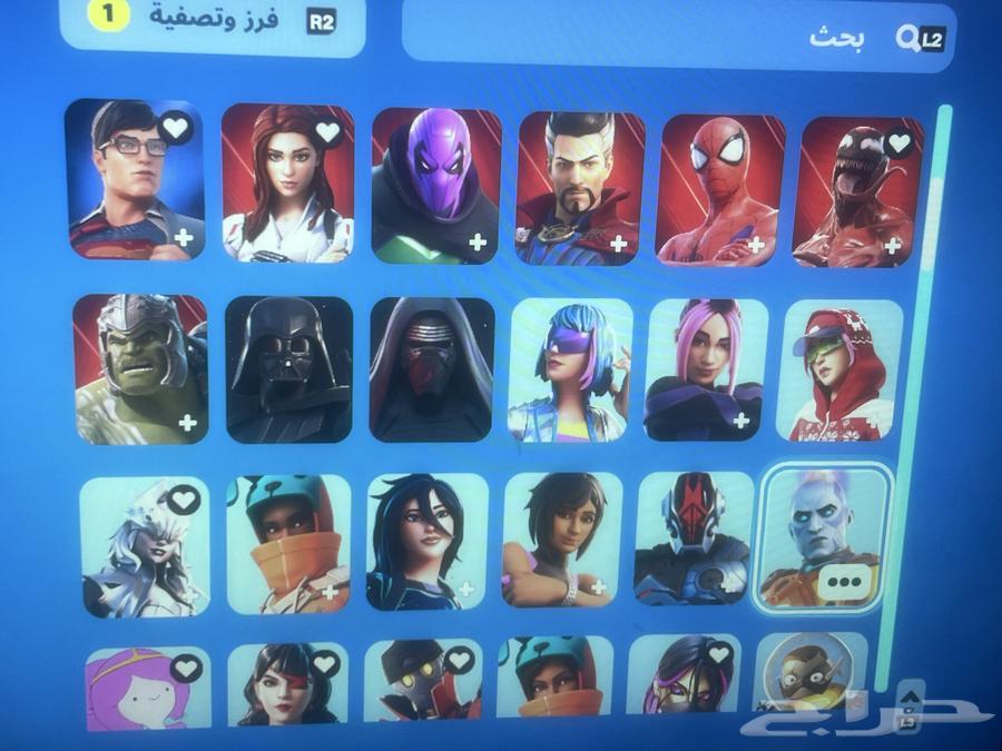 حساب فورت نايت لسوني64256296124161111