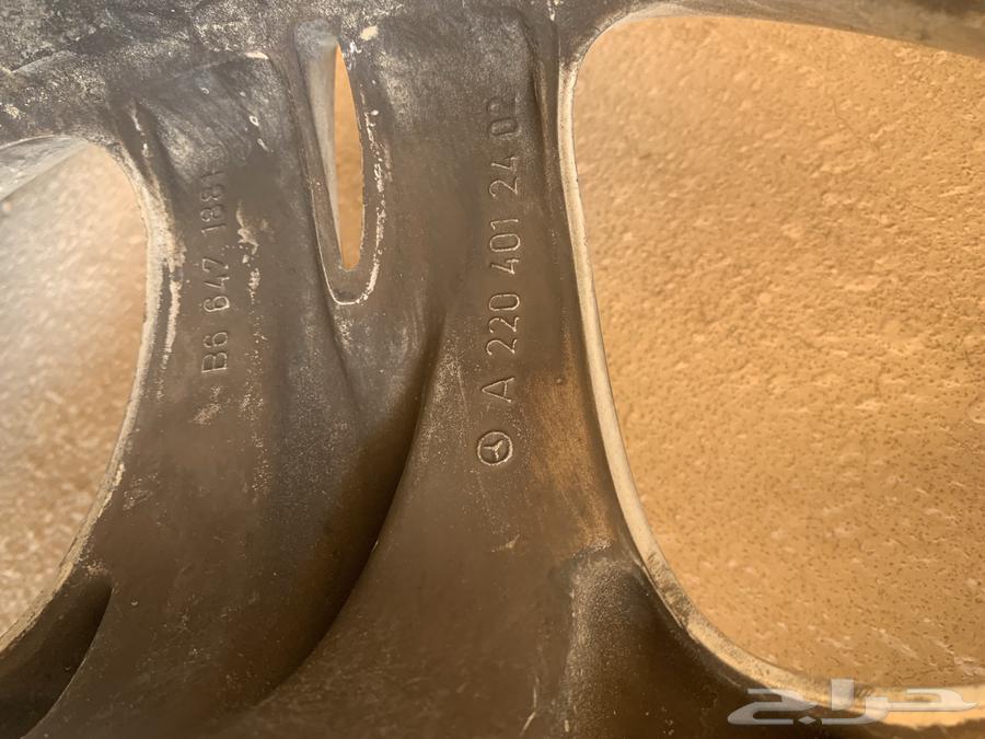 جنوط مرسيدس مقاس 17 اصلي وكاله64419144898946111