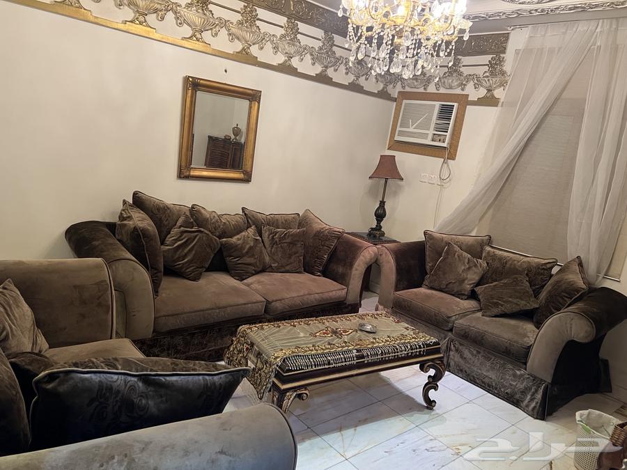 للبيع طقم كنب امريكي بحالة جيدة المدينه المنورة64234466003457111