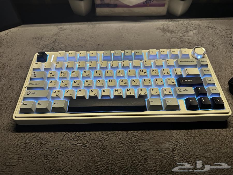 كيبورد Aula f75 و ماوس Razer viper v364236458420610111