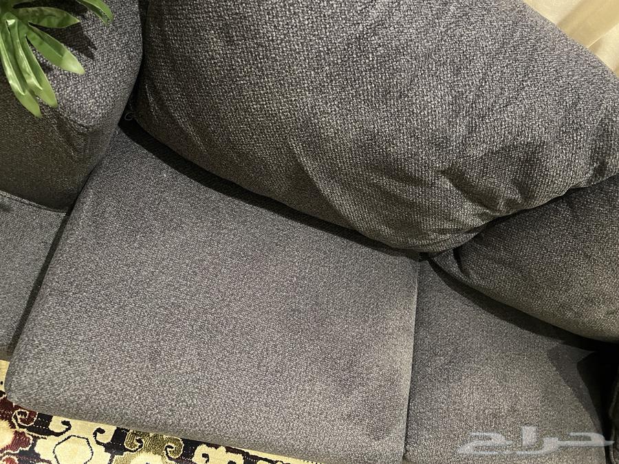 كنب حرف ال شبه جديد64241946283521110