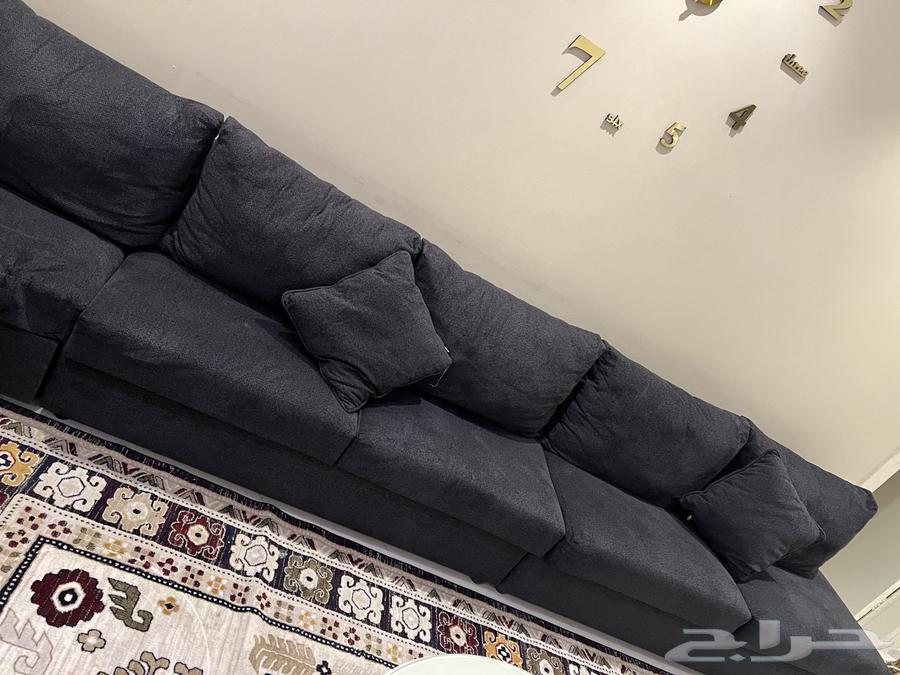 كنب حرف ال شبه جديد64241946283521111