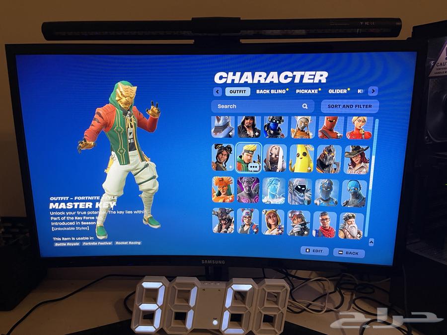 للبيع حساب فورت نايت64253730008194112