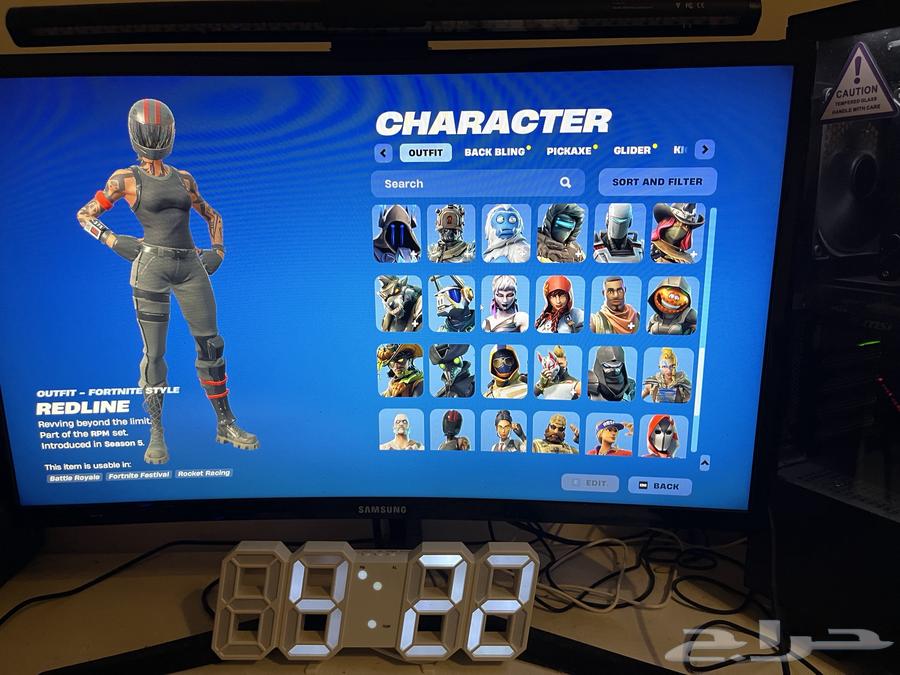 للبيع حساب فورت نايت64253730008194114