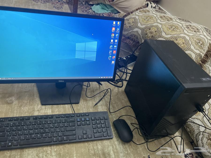 جهاز كمبيوتر مكتبي مع شاشة وكيبورد وماوس64252480358275114