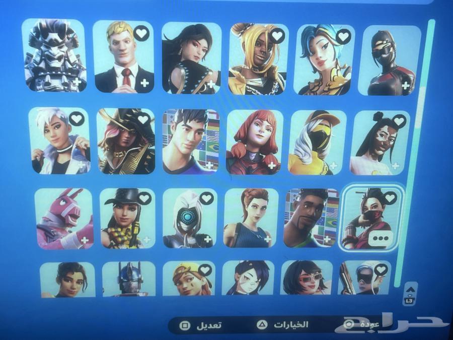 حساب فورت نايت لسوني64256296124161112