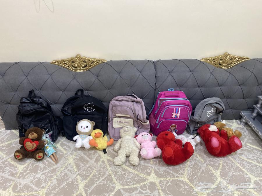 شنط مدرسية باشكال متنوعة مع هدايا64241069450498110