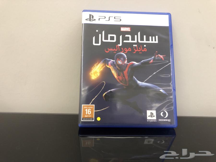لعبة سبايدر مان مايلز موراليس مستعملة ونضيفه ل PS564250059578625110