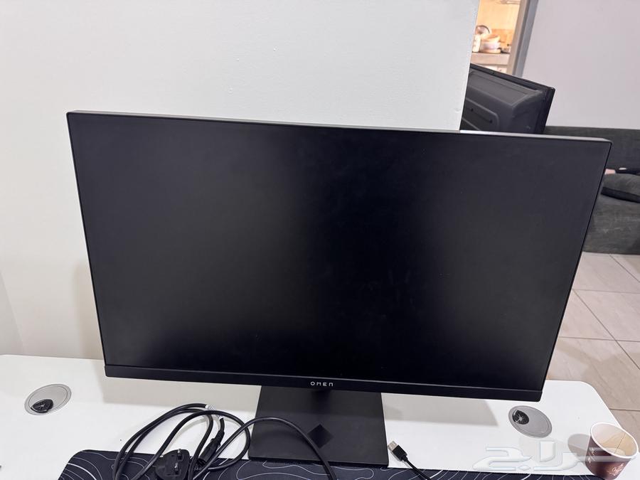 شاشة omen مع كيبورد وماوس شاشة مكفولة سنتين وطاولة غيمنغ64245288865154110