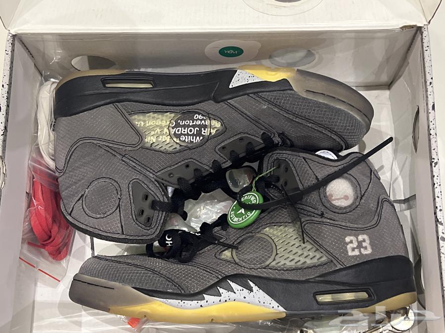 Air Jordan 5 Retro SP Off-white  شوز اير جوردن 5 ريترو sp64246142431873110
