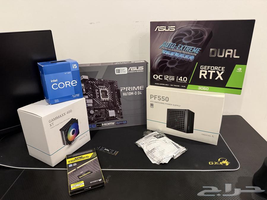 للبيع كمبيوتر قيمنق جديد64247343372163111