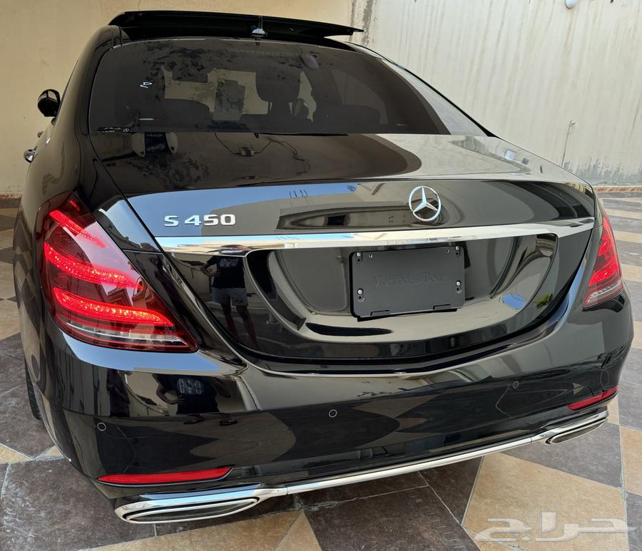 S450 VIP ملكي مخزن بحالة المصنع عداد 6000 الف فقط64414967329281112