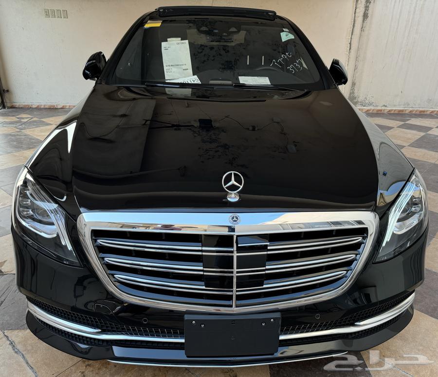 S450 VIP ملكي مخزن بحالة المصنع عداد 6000 الف فقط64414967329281113