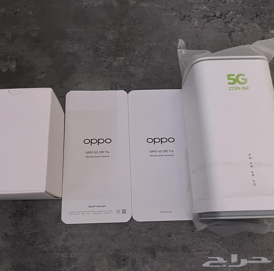 OPPO 5G CPE T1a Router that supports all networks63777319973377112
