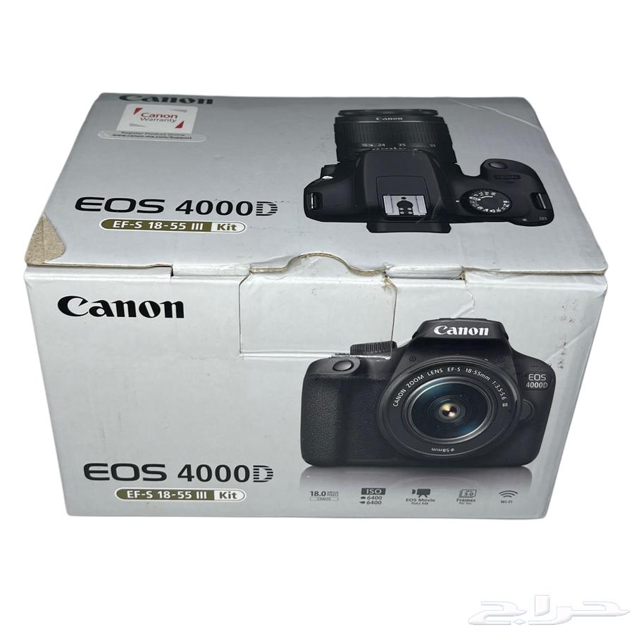 كاميرا كانون 4000D EOS جديدة64242825922049110