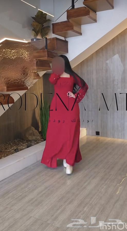 فستان احمر من المصممه ردينا64232010857730114