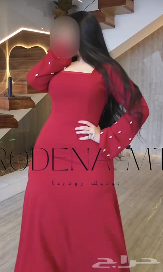 فستان احمر من المصممه ردينا64232010857730110