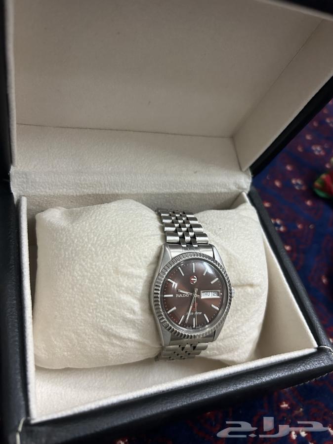 ساعه رادو للبيع بدون ضمان والعلبه ماهي لها لتوضيح64253730192642110