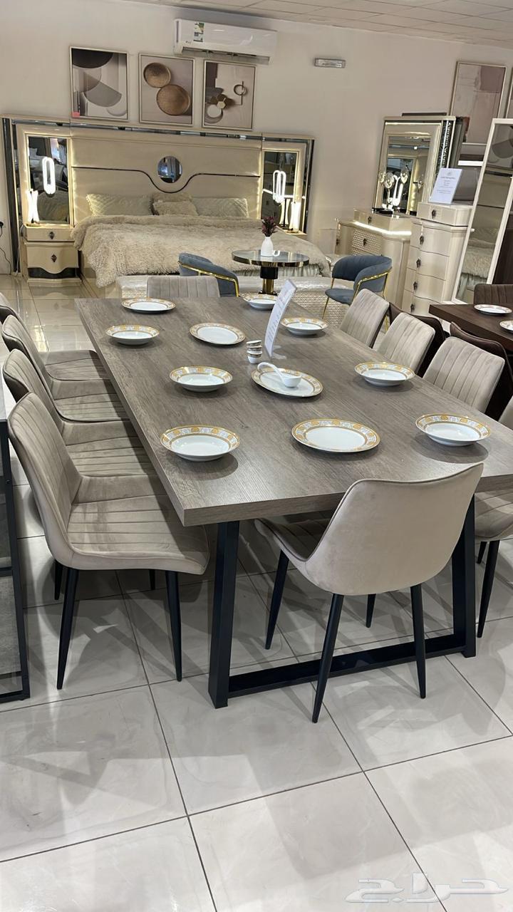 طاولات طعام خشبية فخمة - Dining table64249424970370113
