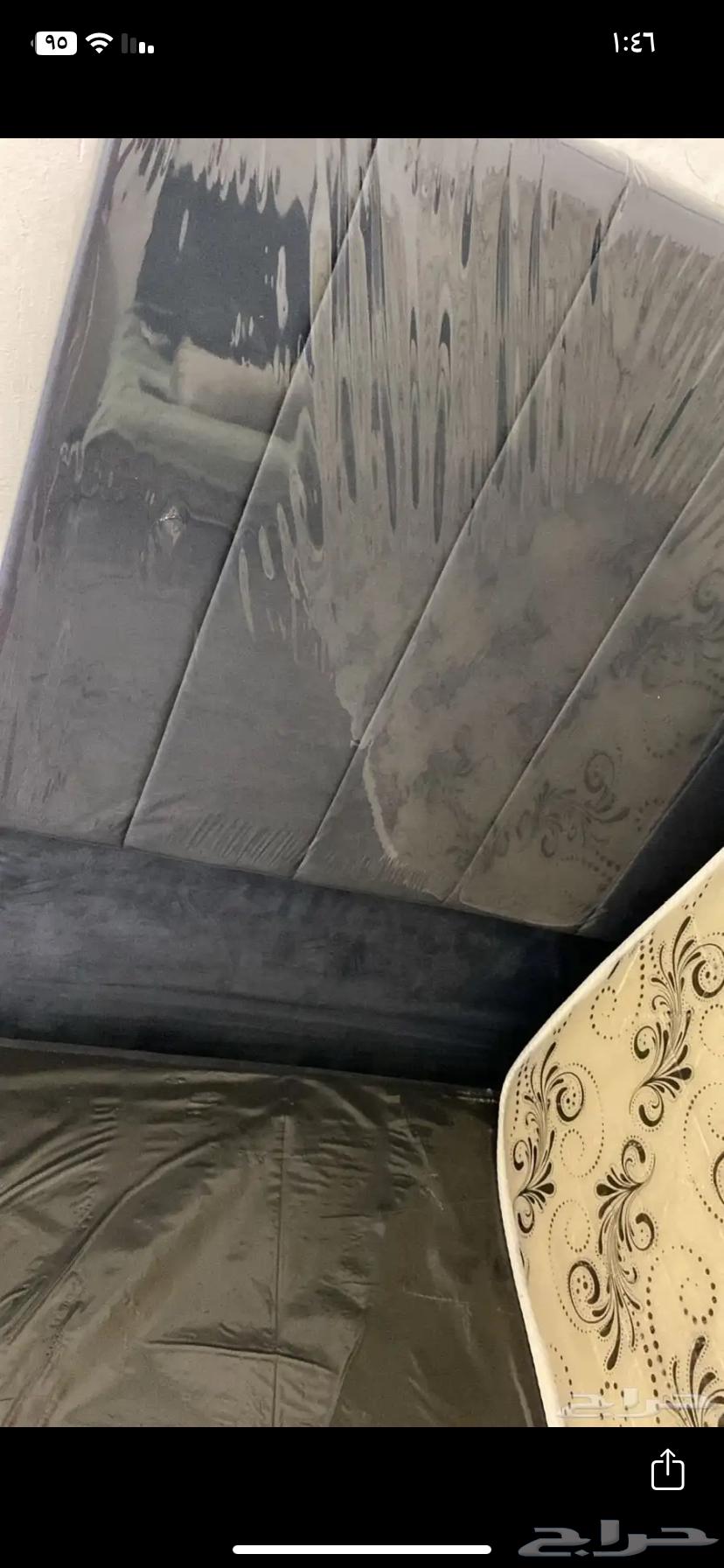 سرير جديد للبيع مع مرتبته   نفر64233634729347113