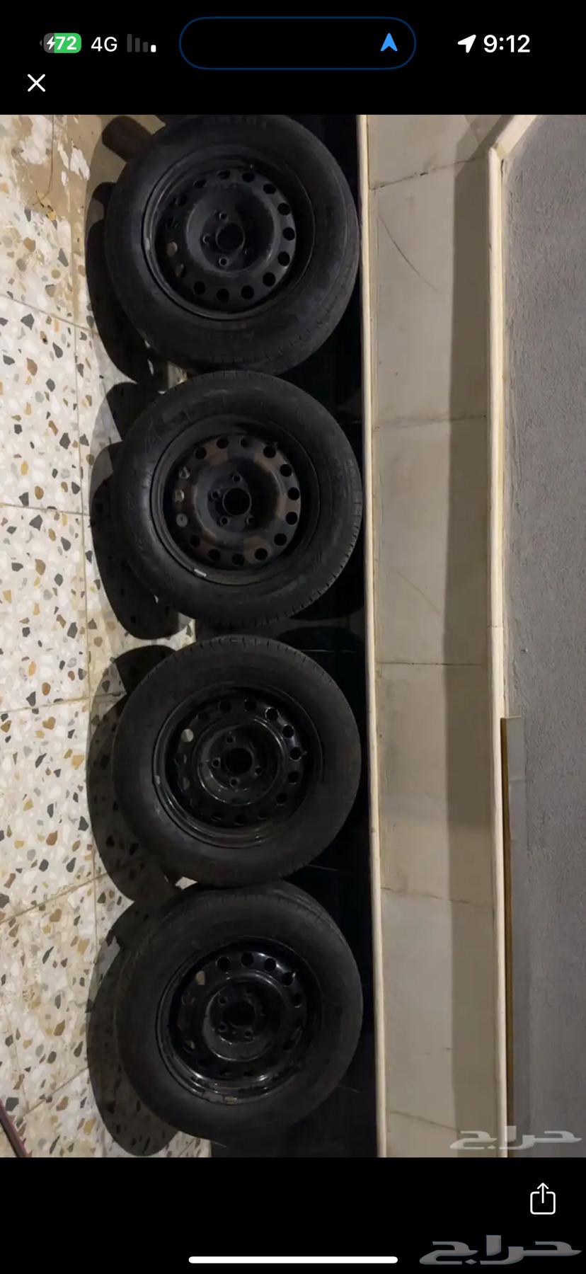 جنوط حديد مقاس 16 تركب عع سوناتا وابتما اصلي64418403809793110