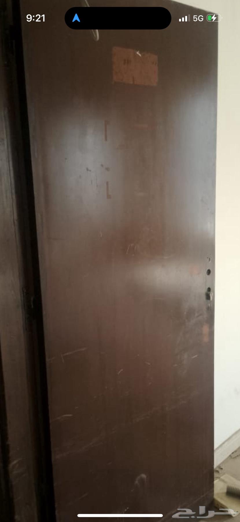 ابواب مصفحه فولاذ وابواب خشب للبيع64243170171393113