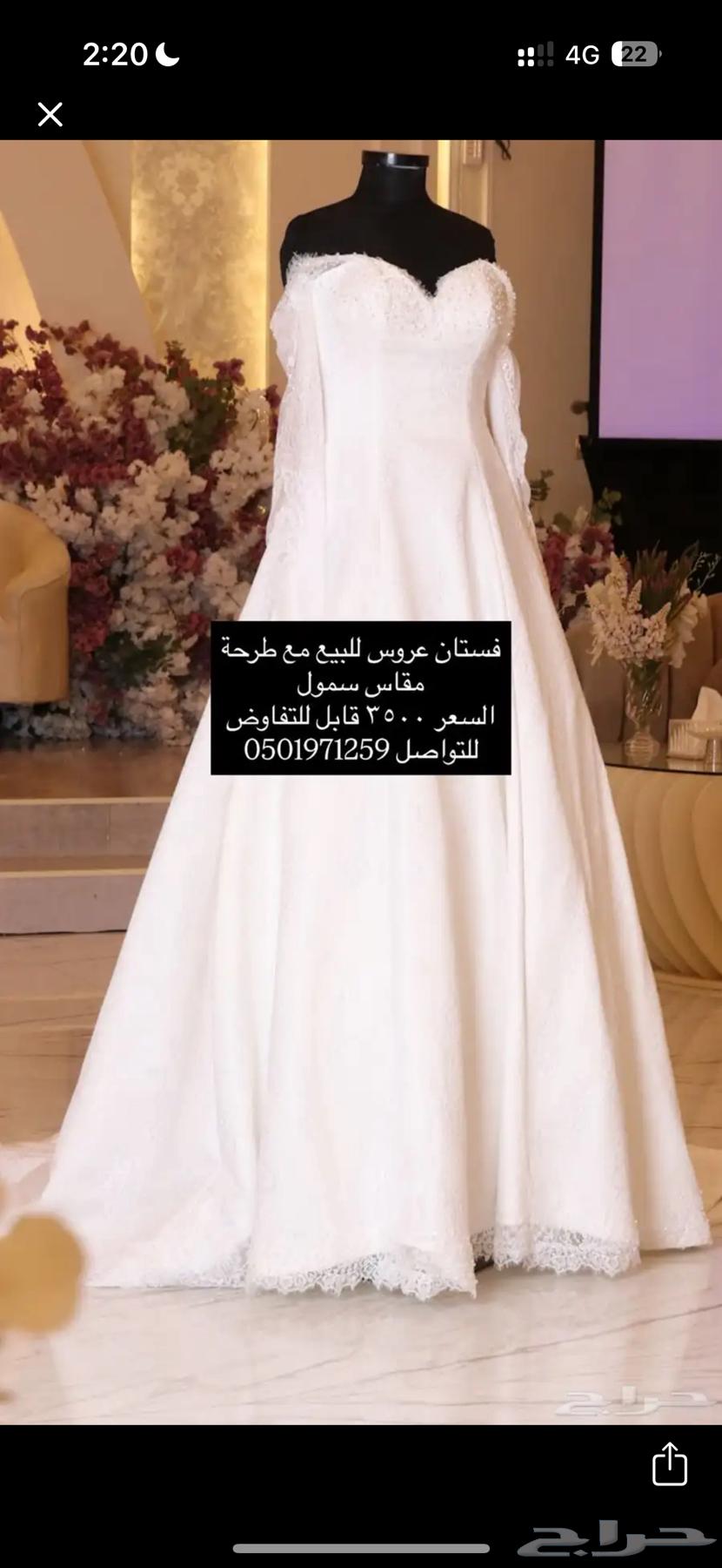 فستان مع طرحة وكيسة بدون عيوب64233947301251110