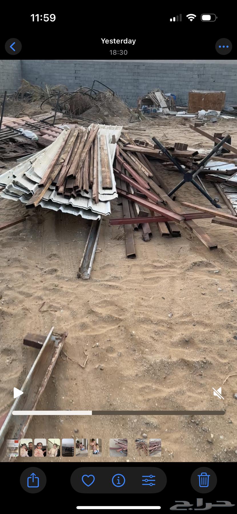 حديد مستعمل للبيع تيوبات وكمرات مقاسات 6 و 8 و 10 و 3064241069258754110