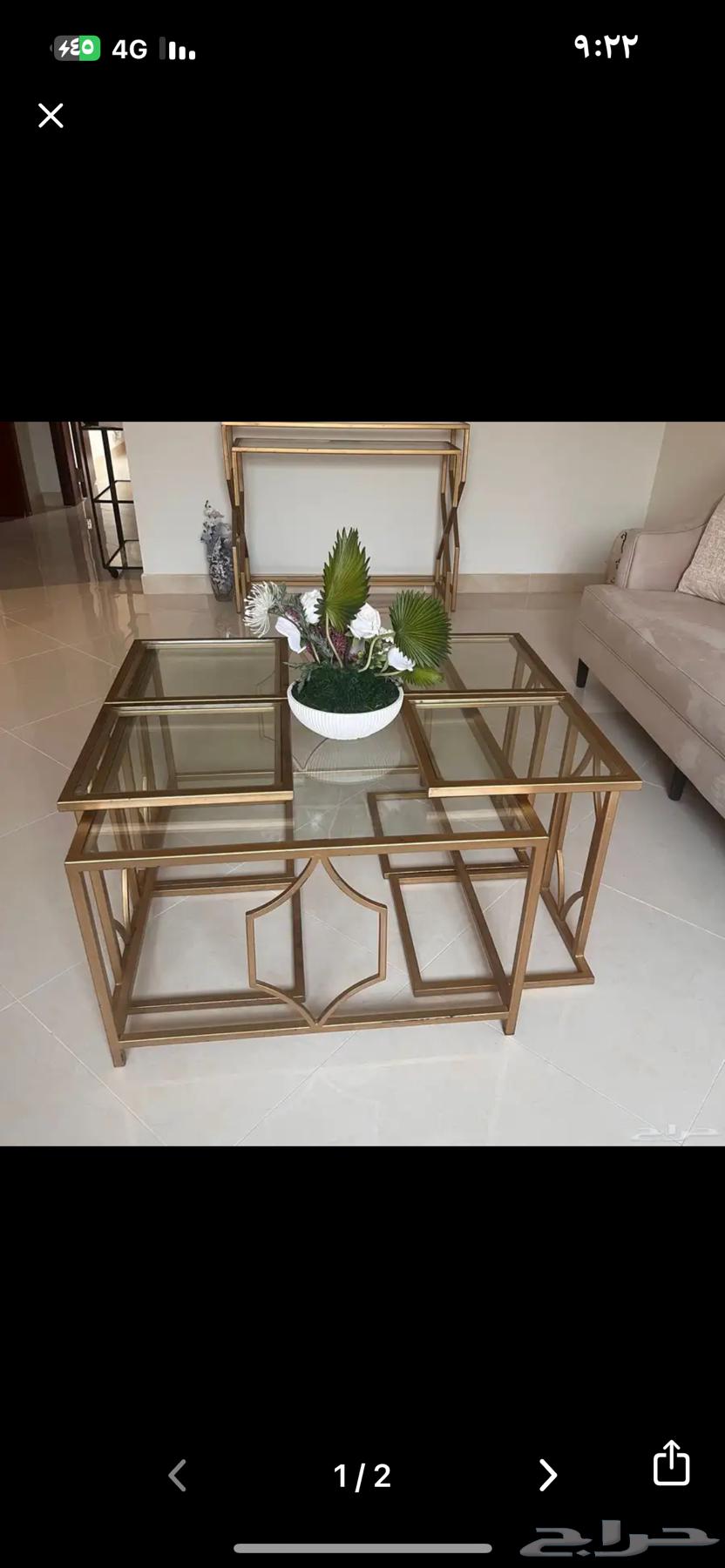 طاولات طاولة كبيرة مع أربعة خدمة وطول من الفرد طولي64253439013633111