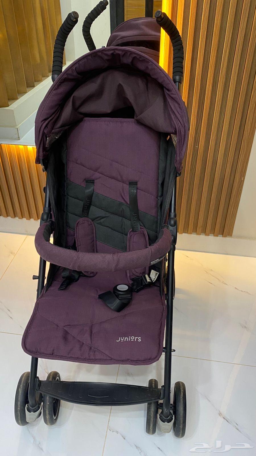 عربة اطفال من ماركة جونيورز السعر 35064236087539458112